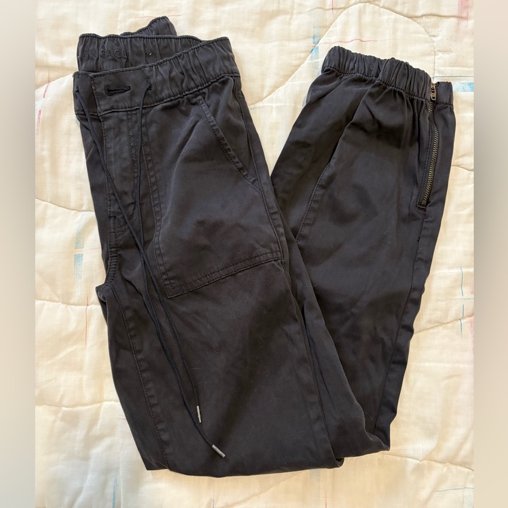 AMERICAN EAGLE Women’s Charcoal Cargo Jogger Pants, Size 2